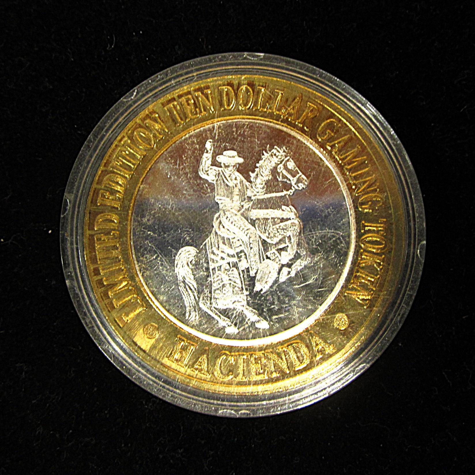 Rare Sealed .999 Silver Hacienda Hotel Las Vegas Nevada Mounted