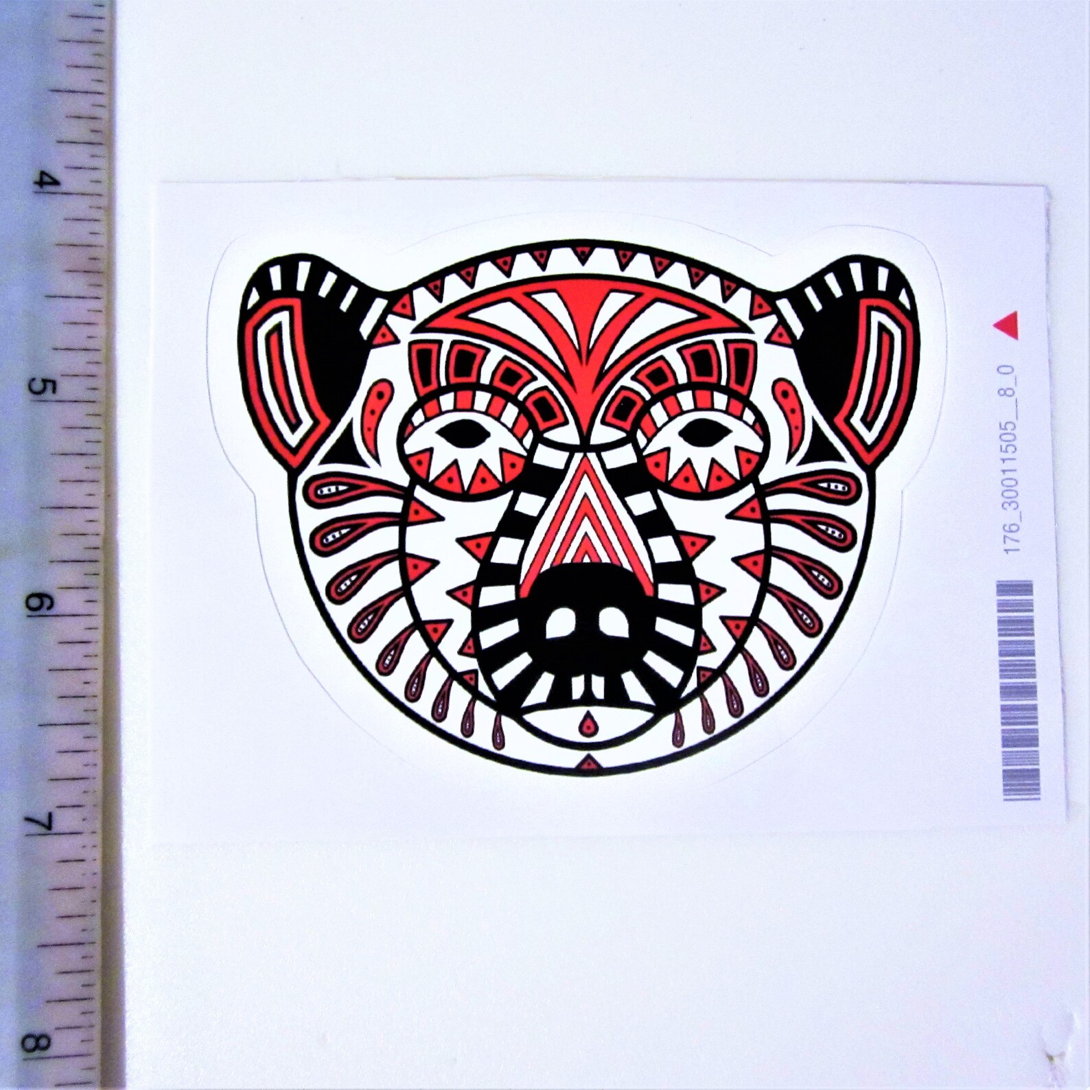 First Nations Sticker First Nations ''bear'' Sticker Decal Native Westcoast Indigenous Art - Etsy