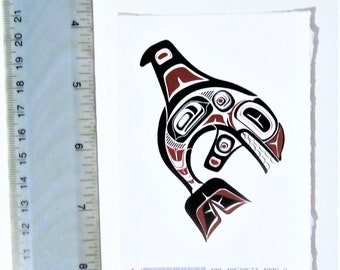 First Nations Sticker First Nations ''spirit Journey'' Sticker Decal Pacific North West ...