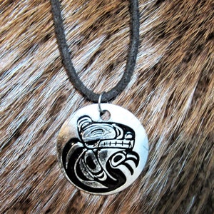 Copper Bears Silver Plate Money Clip First Nation Native Indian Art Jewelry