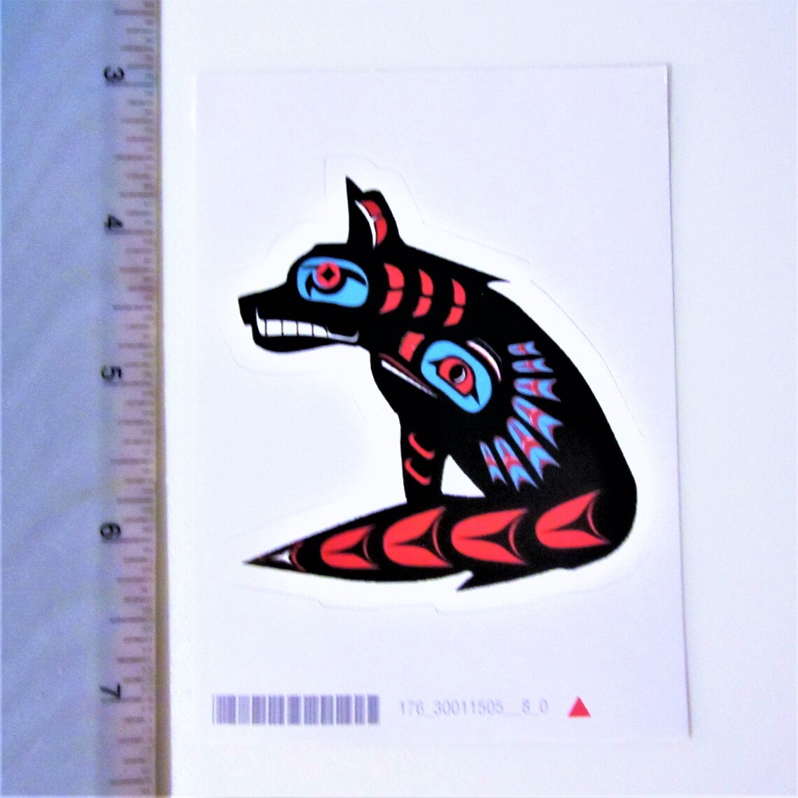 First Nations ''wolf'' Sticker Decal Native Etsy