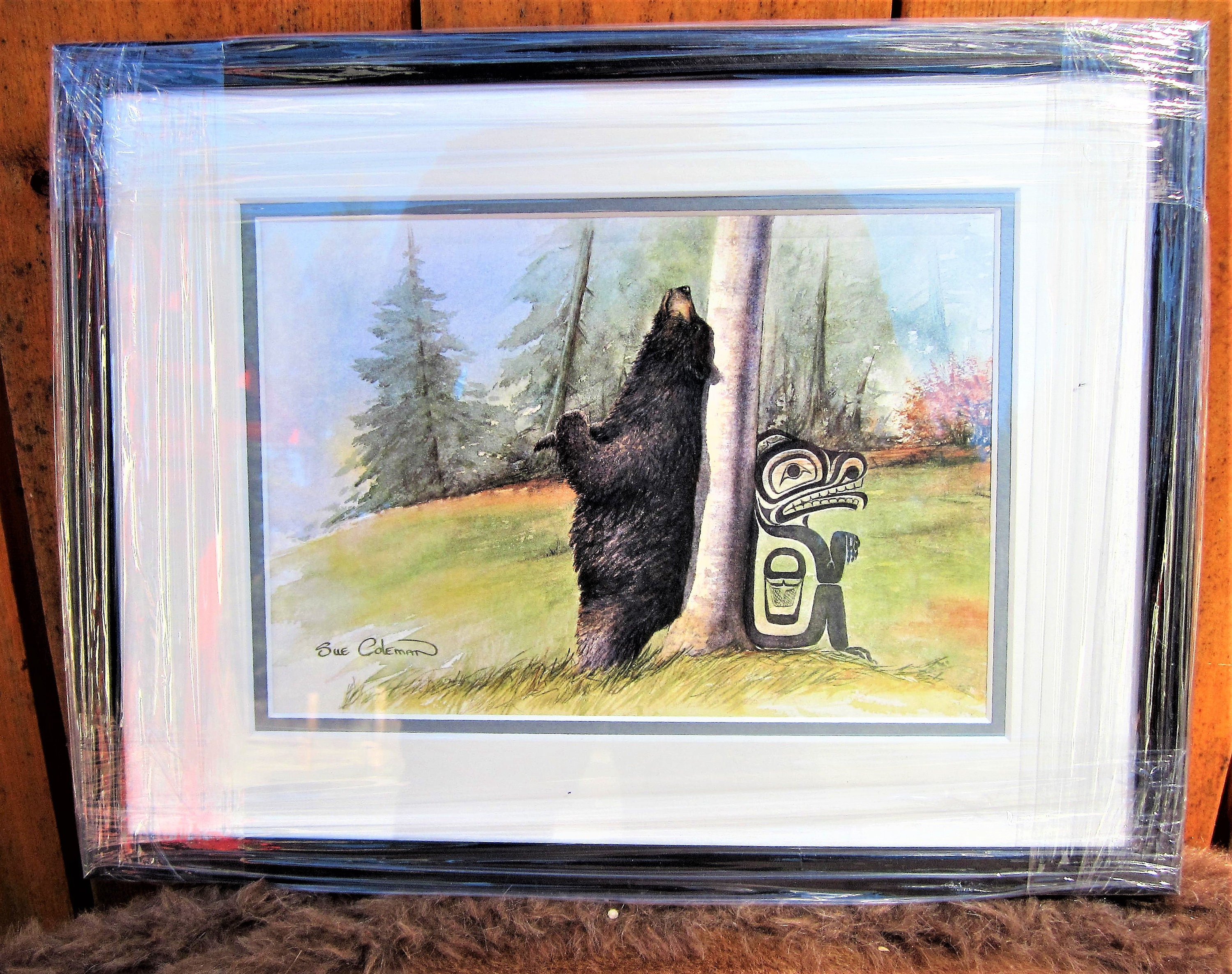 Pacific North West Coast Sue Coleman 'black Bear Relief