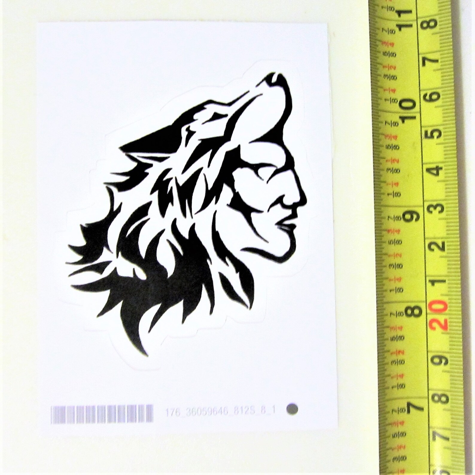 First Nations ''wolf Clan'' Sticker Decal West Etsy
