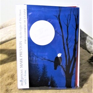 Tlingit First Nation 'By the Light of The Moon' Picture Post Cards & Envelopes Set Pacific North West Native Indigenous Art