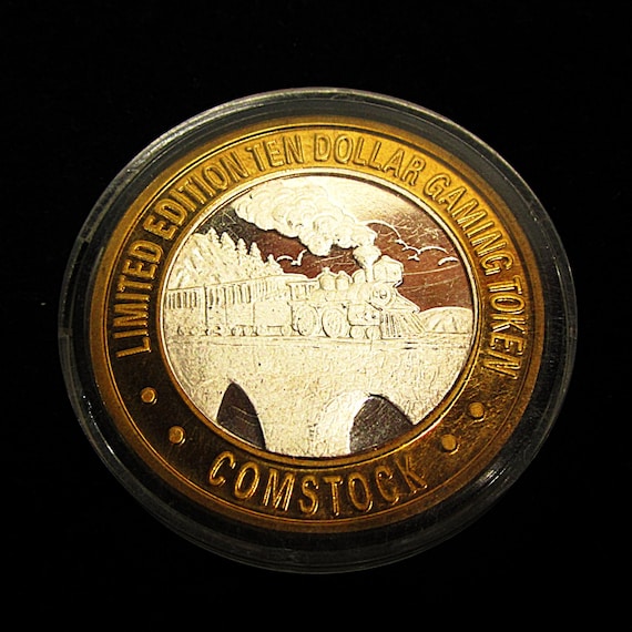 Rare Sealed .999 Silver Comstock Hotel Reno Nevada Steam