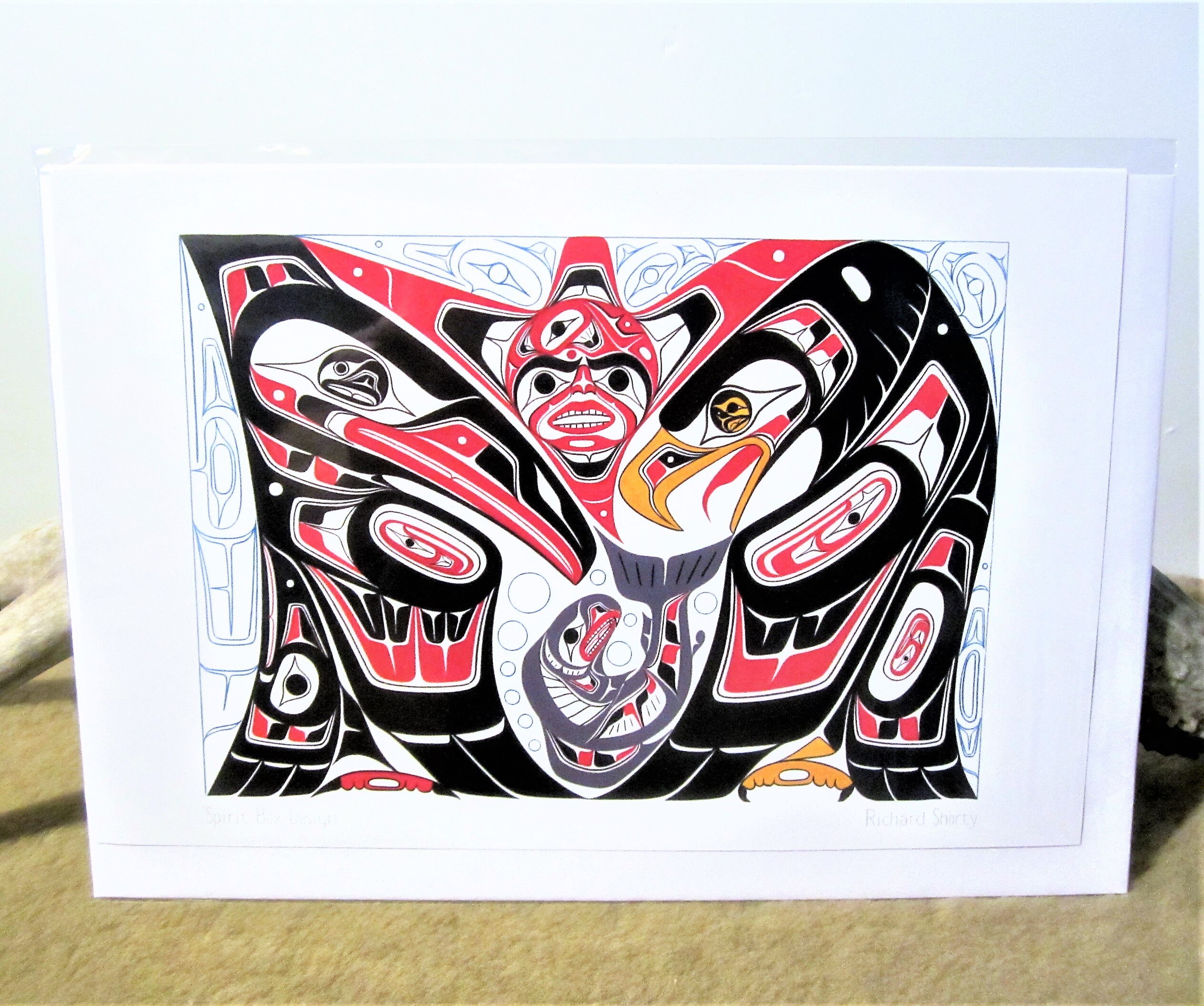 Northern Tuchone First Nations ''spirit Box'' Sub Arctic Pacific