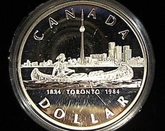1984 Canada Toronto's Sesquicentennial Brilliant Uncirculated