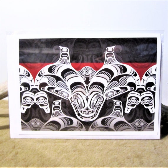 ヴィンテージ ハンドハンマー銅製プレート | 北西海岸先住民アート