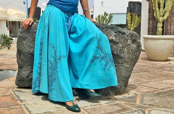 Butterfly Trousers Recycled Sari 