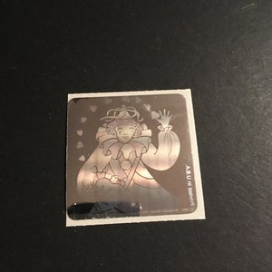 Sandylion vintage 80s very rare shiny clown sticker