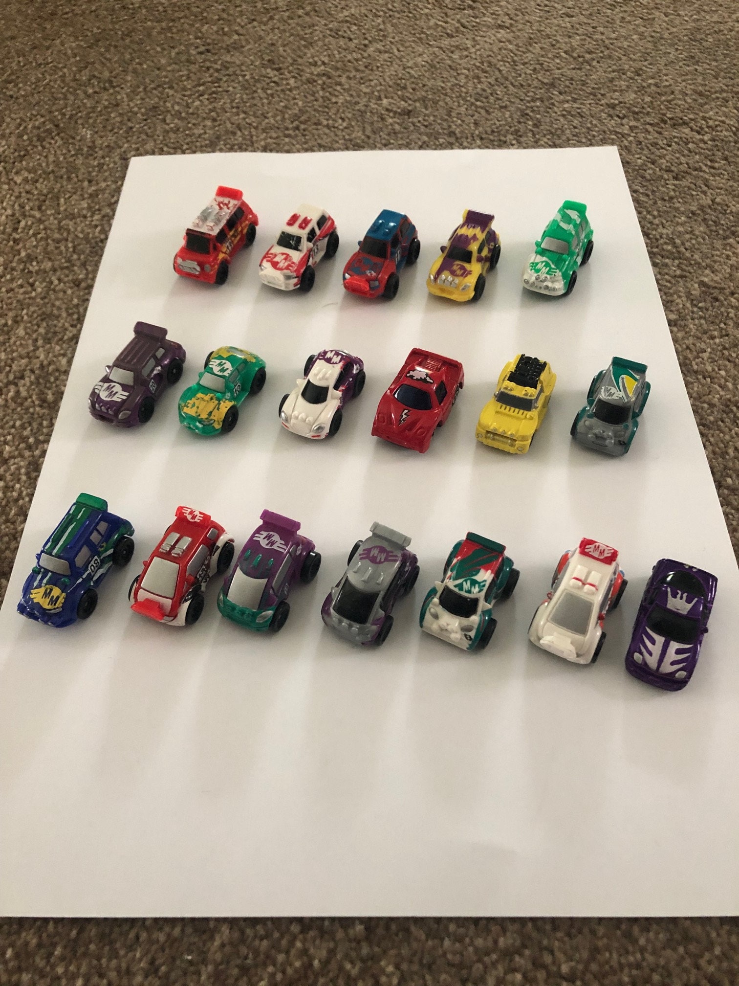 Hasbro and Other Brands Micro Machine Size Vehicles Lot 
