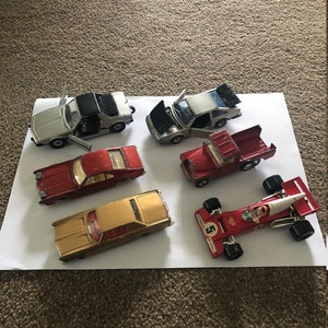 Corgi Toys vintage car lot