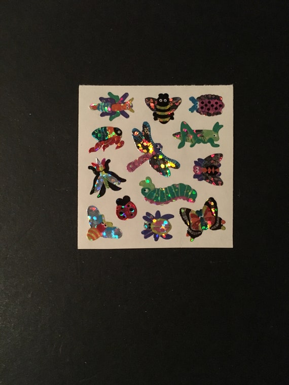 Sticker Trader like sandylion vintage very rare straw bears sticker strip