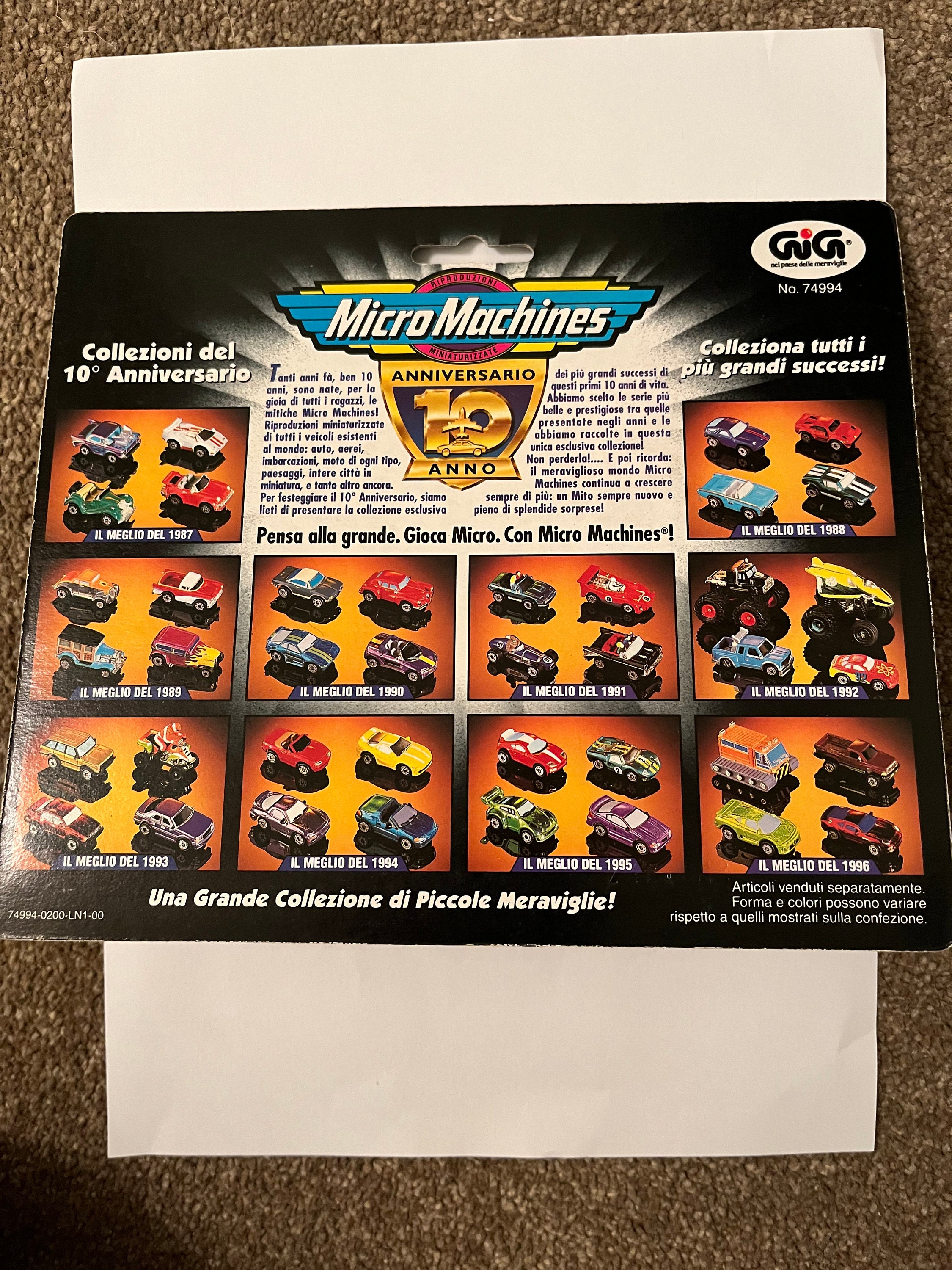 Micro Machines ヴィンテージ i Lo Mejor De La Decada セット - Etsy 日本