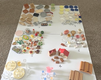 Sylvanian & Playmobil small accesories - please choose from drop down list