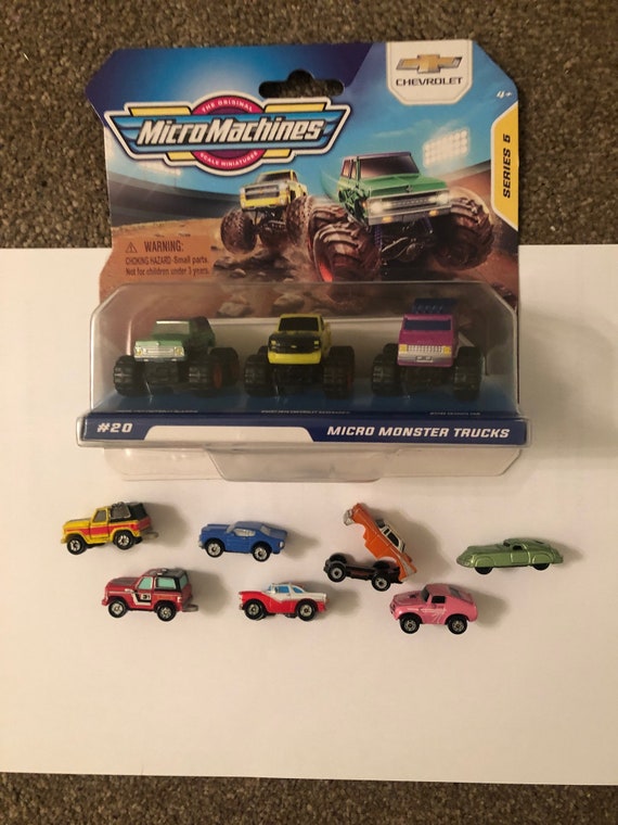 Micro Machines Vintage and New Car Lot - Etsy