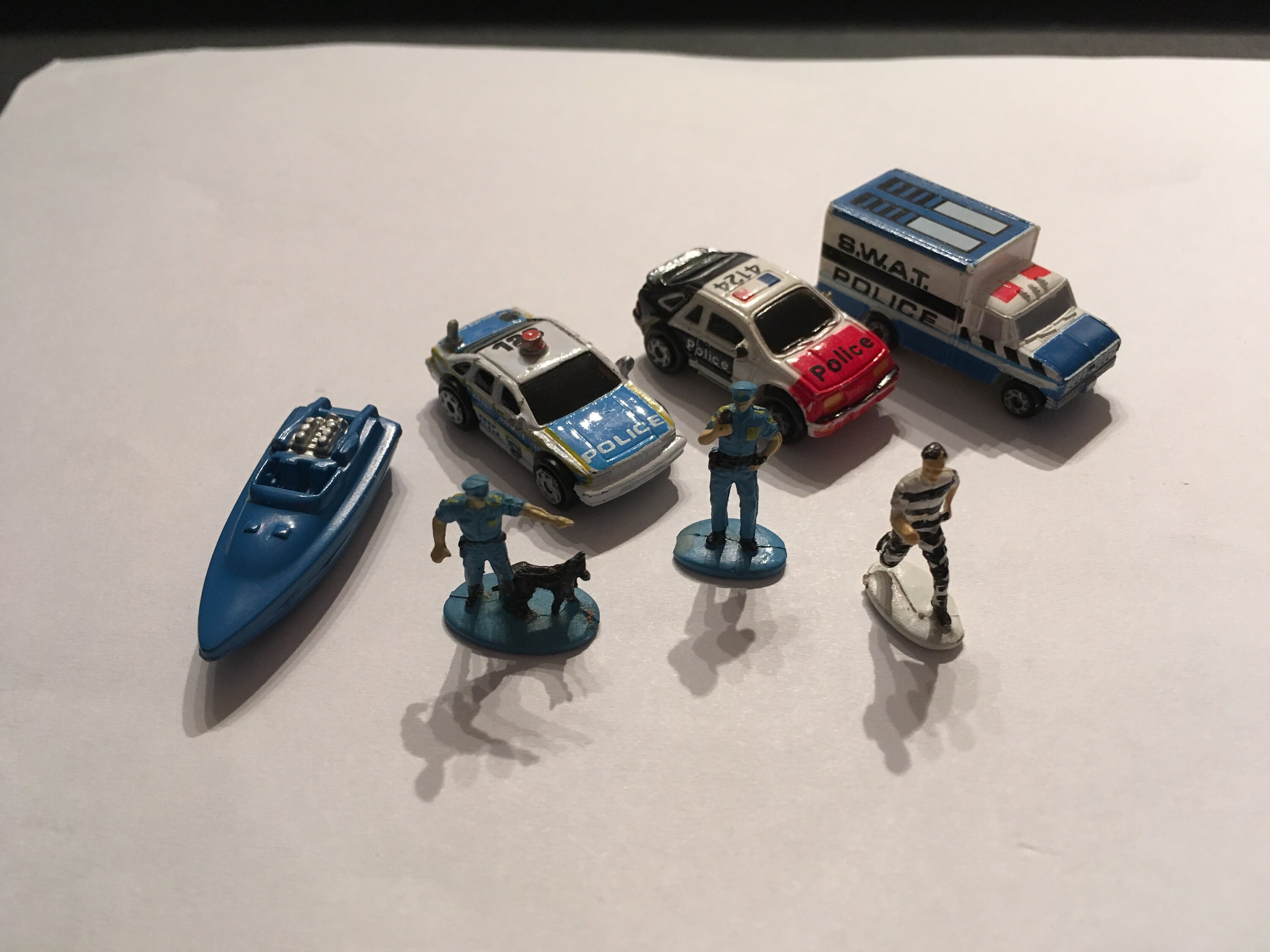 micro machines police car