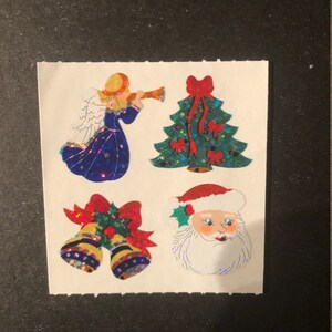 Sandylion vintage rare Christmas stickers