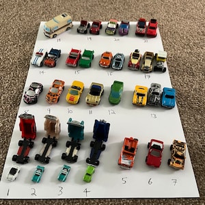 Micro Machines oldtimers en campers - kies uit de vervolgkeuzelijst