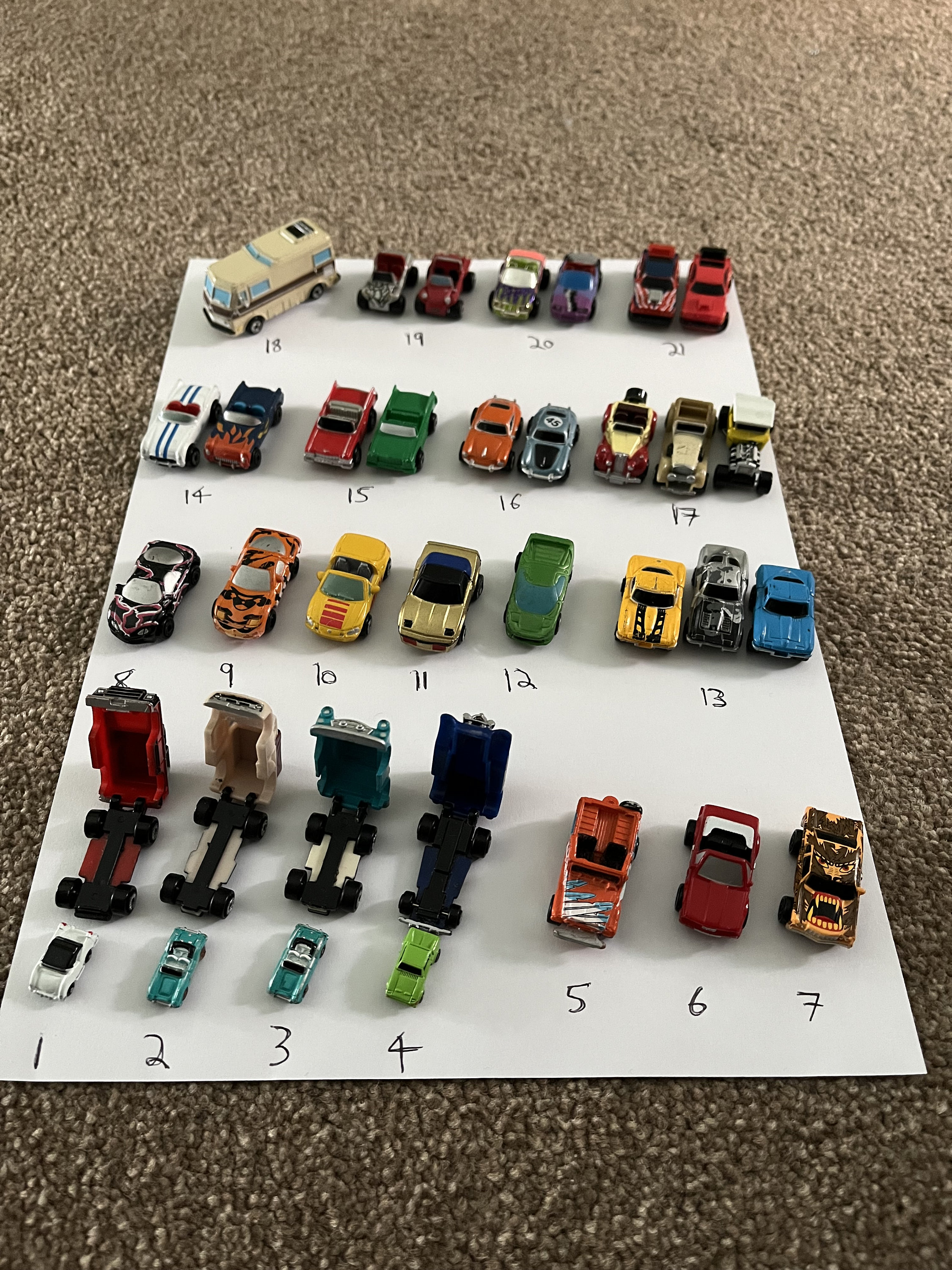 Micro Machines Vintage Cars and Rv Van - Please Choose From