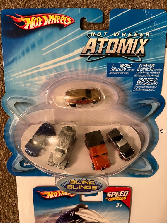 Hot Wheels Atomix Car Set and Speed Cycle - Please Choose From