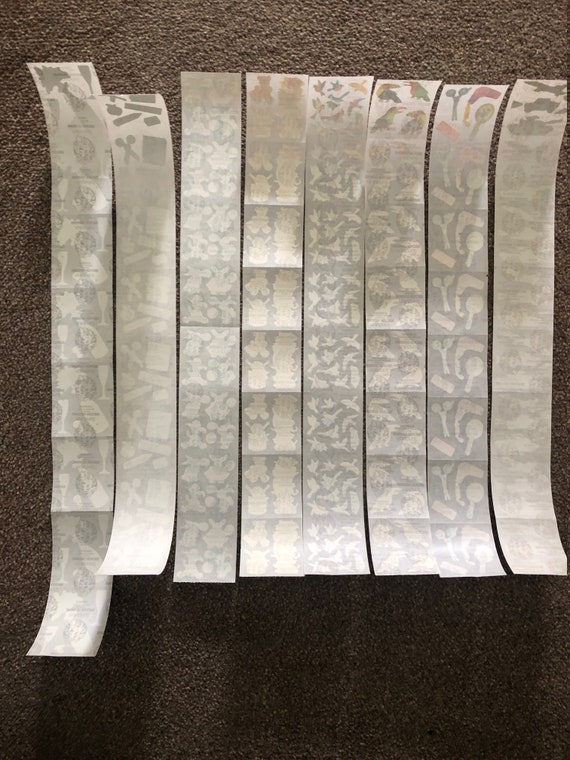 【即日発送】 Strips Sticker Long Rare Vintage Sandylion (8 in Squares コレクション