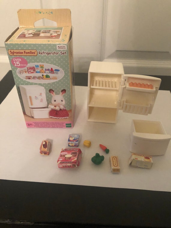 Sylvanian Fridge With Food - Etsy Australia