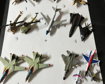 Micro Machines vintage jets / planes - please choose from drop down list