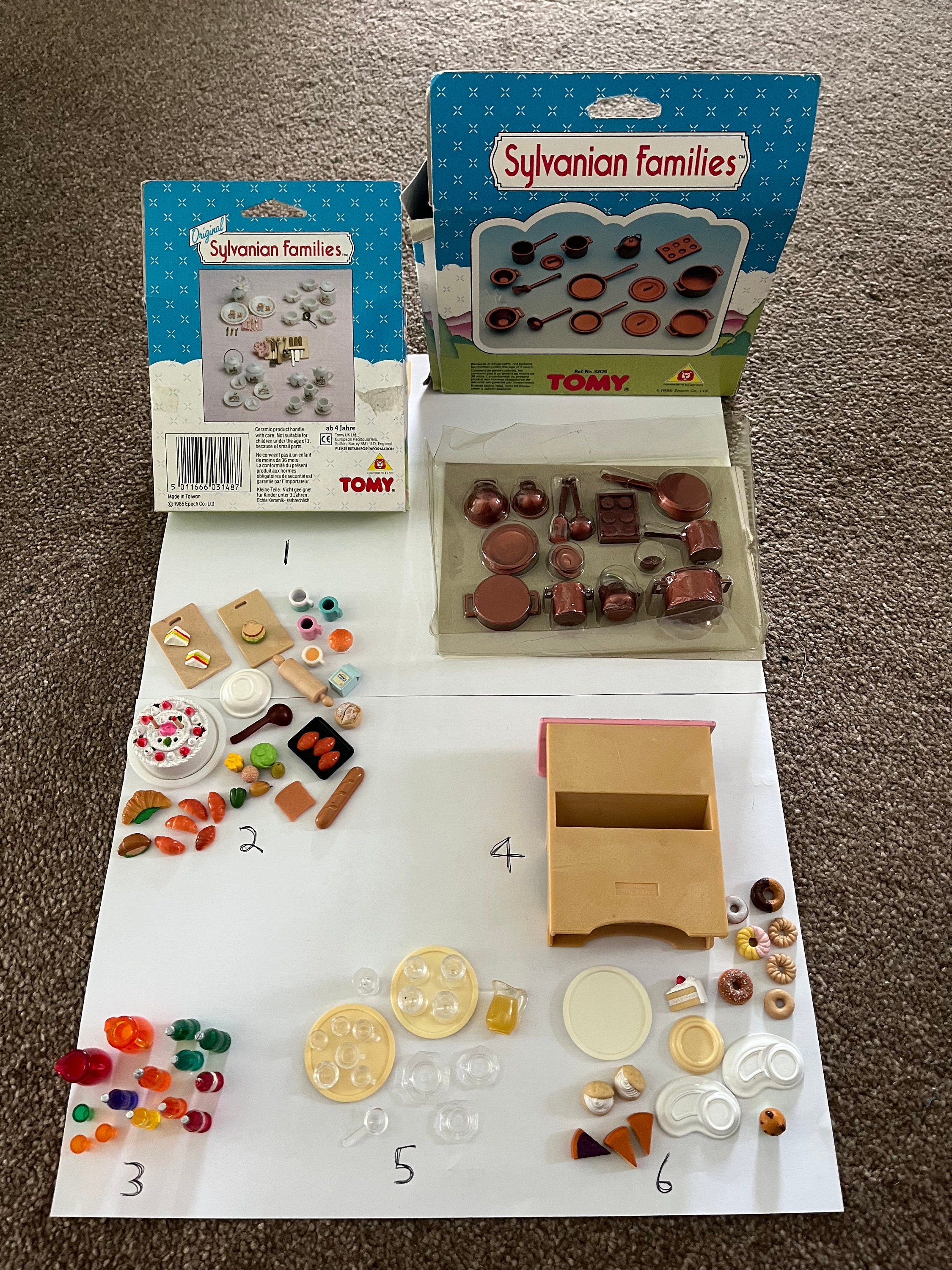 Sylvanian Vintage Rare Kitchen and Food Items Please Choose From Drop Down  List - Etsy