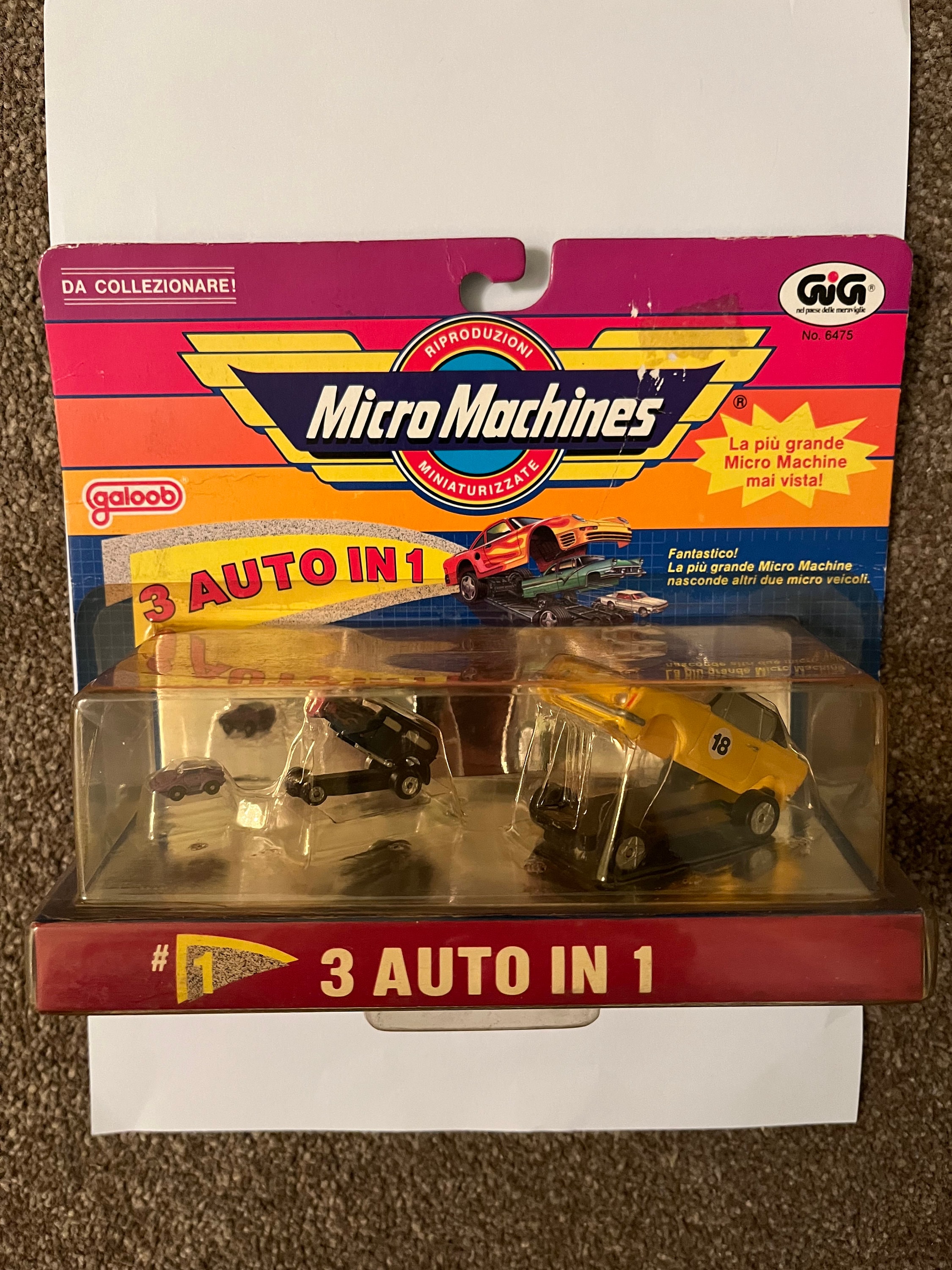 Micro Machines Vintage Triplesiders Set (3 Cars in 1) - Etsy