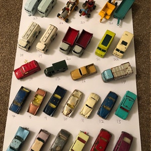 Lesney and Husky vintage rare cars - please choose from drop down list