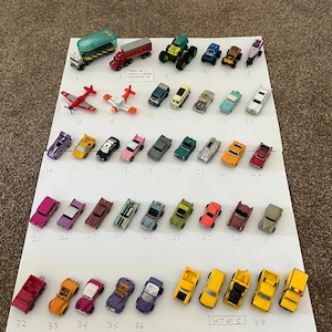 Micro Machines oldtimers, vrachtwagens, vliegtuigen - maak een keuze uit de vervolgkeuzelijst