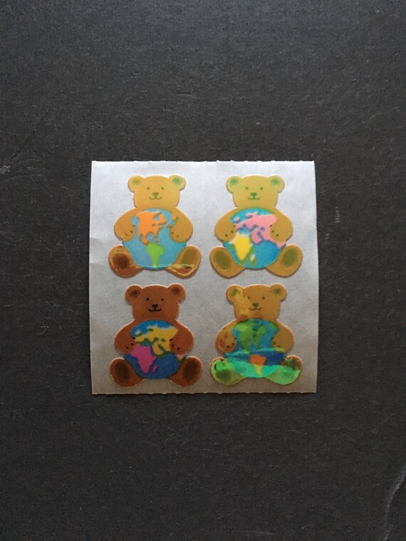 希少✨サンディライオン他 シールセット くま オーロラ ホログラム