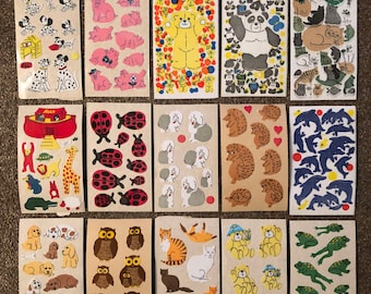 Stickermagic rare Fuzzy Maxi stickers