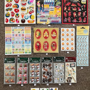 Stickers - some vintage 80s - please choose from drop down list