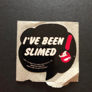Sandylion vintage 80s very rare I&#39;ve Been Slimed sticker