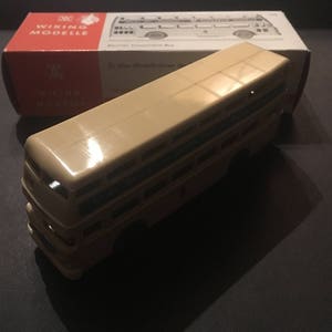 Wiking vintage very rare Berliner Doppledeck Bus