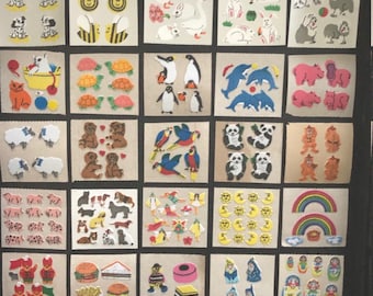 Adesivi rari Stickermagic morbidi e setosi: scegli dall'elenco a discesa