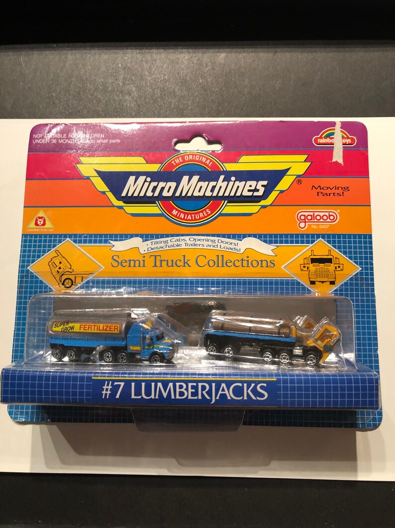micro machines semi trucks