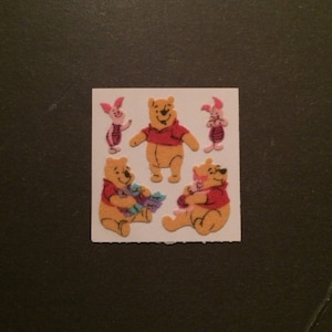 DIY Winnie The Pooh stickers😍/diy handmade stickers/how to make diy  stickers 