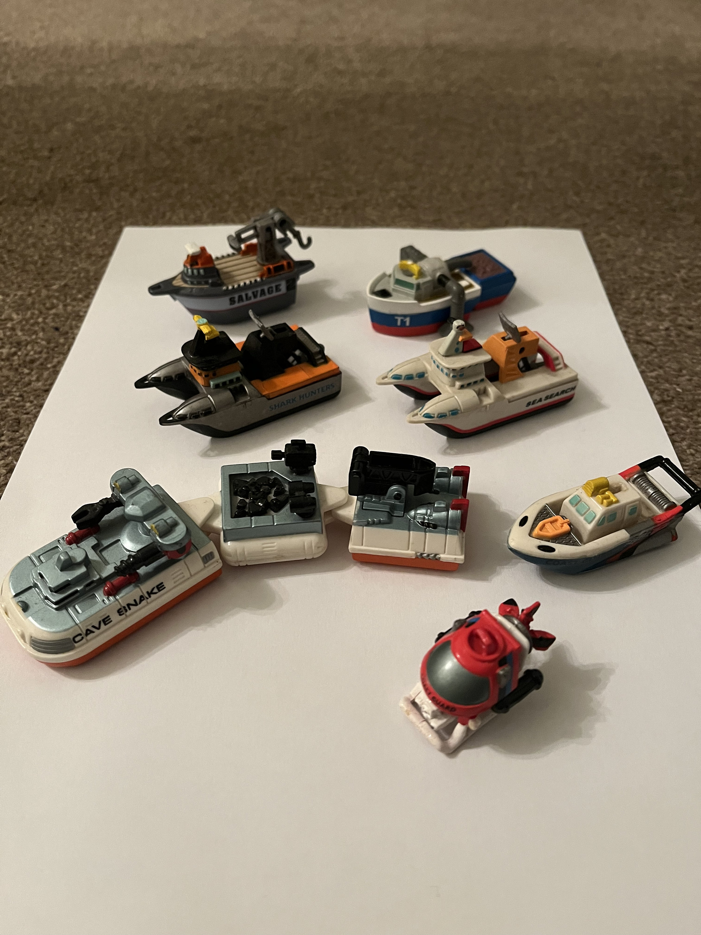 Micro Machines Vintage Rare Boats - Etsy