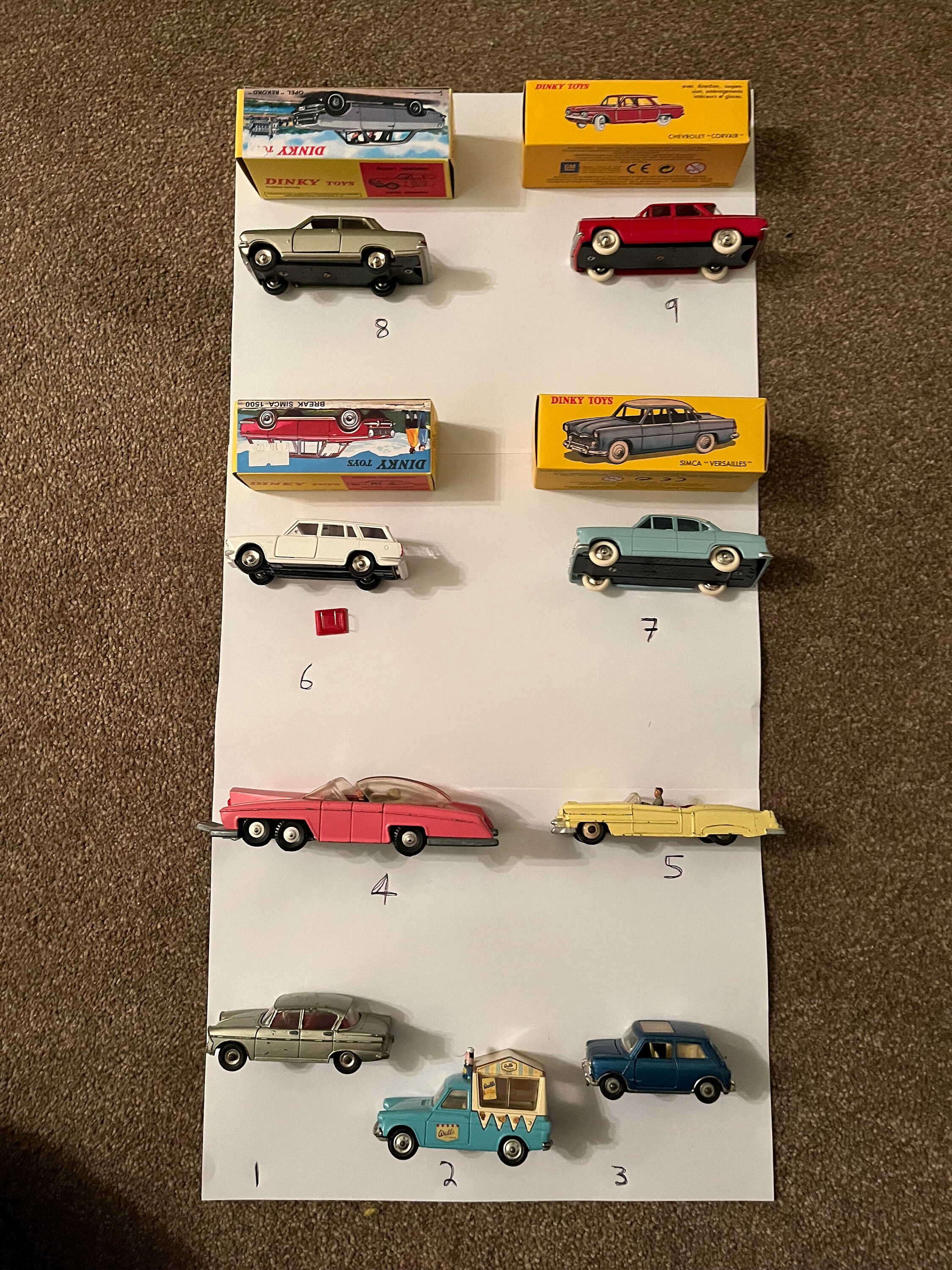 レトロミニカー 9点 dinky corgi eidai sukura レトロミニカー 9点 dinky corgi eidai sukura 9 pcs retro