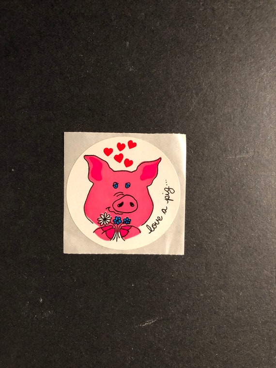 Sticker Trader like sandylion vintage very rare straw bears sticker strip