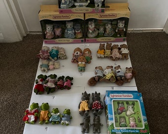 Sylvanian and Baerenwald animal figures - please choose from drop down list