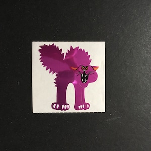 Sandylion vintage 1986 very rare scardy cat sticker