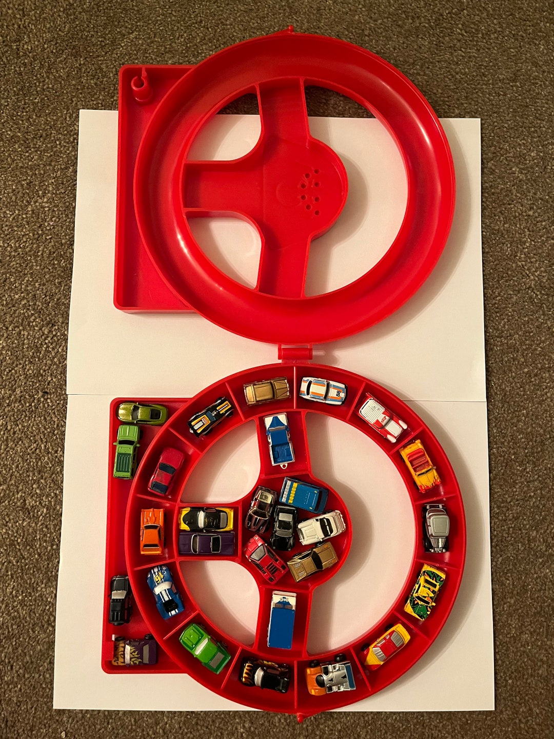 Micro Machines Vintage Rare Carry Case With Micro Machines and Other