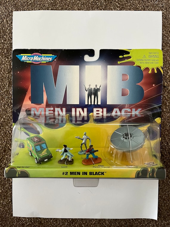 Micro Machines Vintage Rare Men in Black Set - Etsy