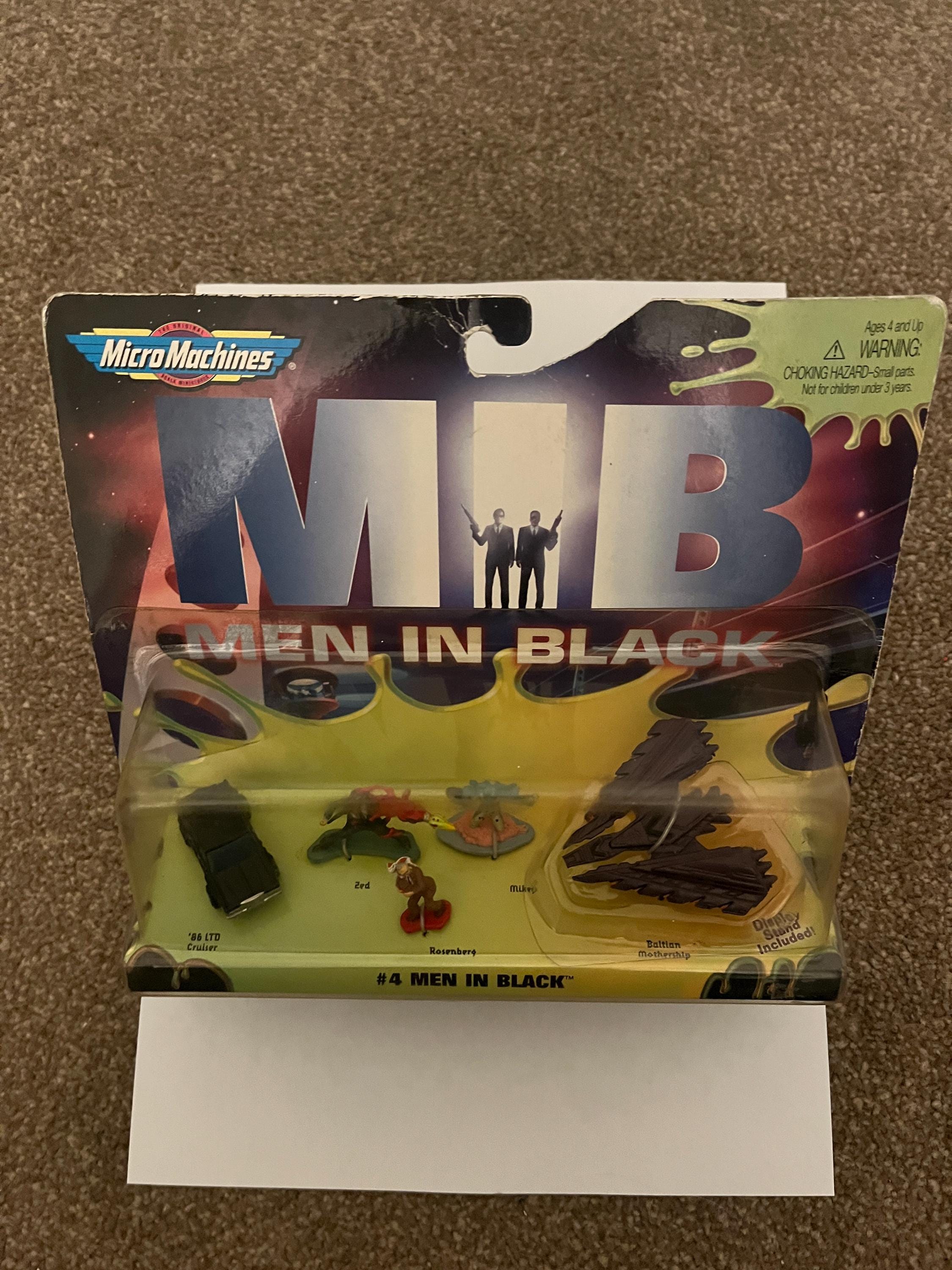 Micro Machines Vintage Rare Men in Black Set -no:4 - Etsy Canada