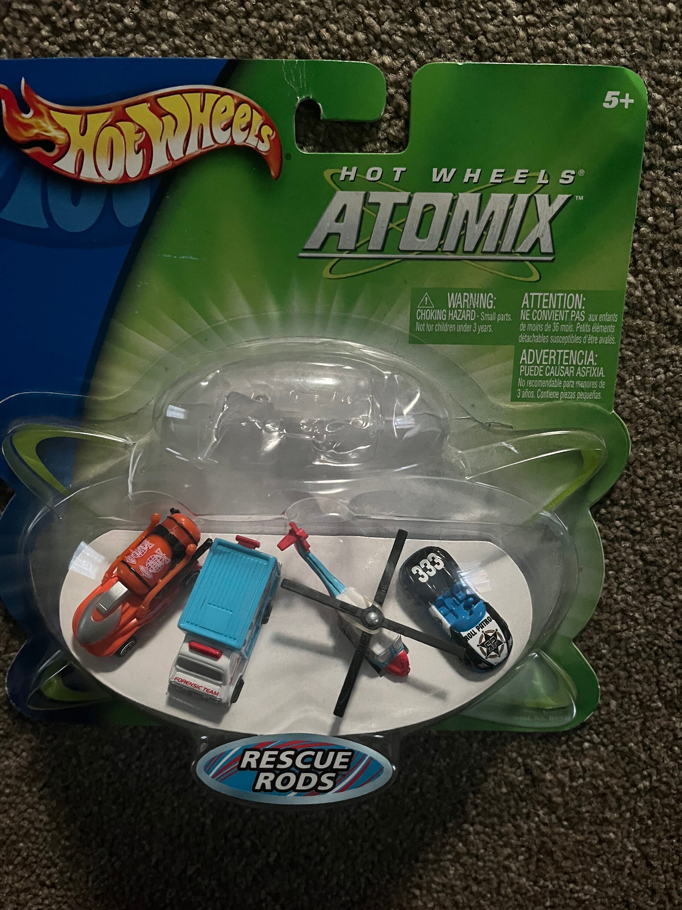 Hot Wheels Atomix Rescue Rods Set - Etsy