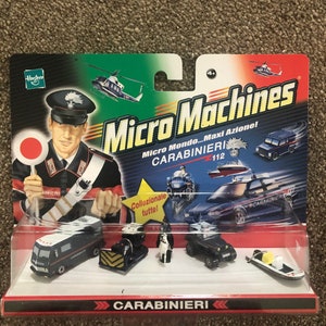 Micro Machines vintage rare Carabinieri police set